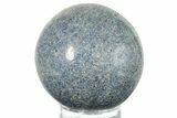 Polished Dumortierite Sphere - Madagascar #253285-1
